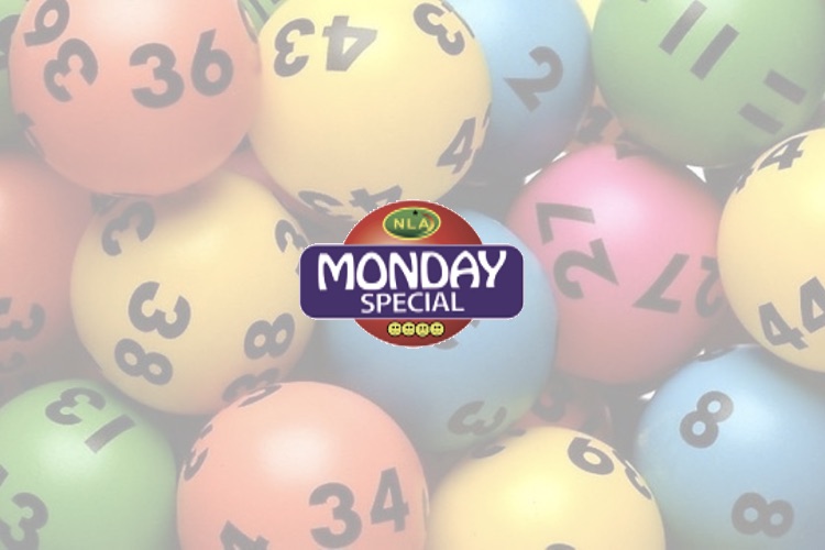 today monday special lotto result