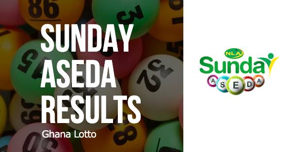 Sunday Aseda Results Today Sunday Lotto Results for Ghana Lotto